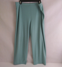 Vintage Graff Petite Women&#39;s Green Wide Leg Dress Pants Size 16P - $15.79