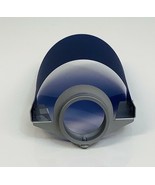 Juno TF309BU Trac 12 Perforated Metal Scoop Lampholder~Blue In Box - £14.96 GBP