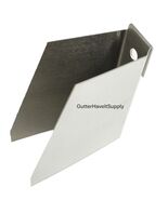 Package of 1 - 5 inch 2 x3 Gutter Spacer Wedge White - $8.80