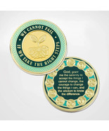 NEW Serenity Prayer 12 step recovery  Challenge Coin - £22.92 GBP