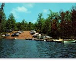 Grenada Lake Boat Ramp Grenada Mississippi MS UNP Chrome Postcard M18 - $3.91
