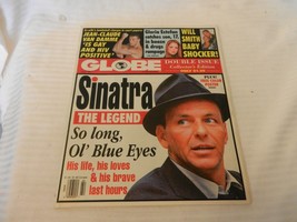 Sinatra The Legend So Long Ol&#39; Blue Eyes Globe Newspaper June 2, 1998 - £23.89 GBP