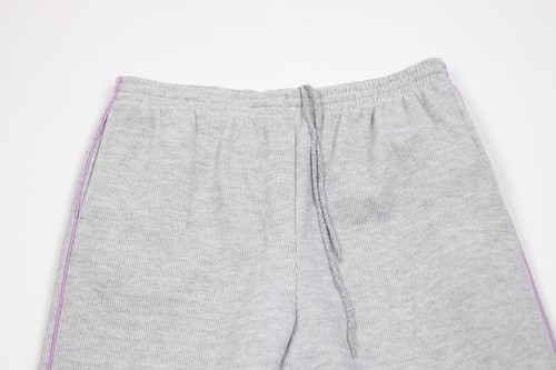 Vintage 90s Streetwear Womens Medium Blank Triblend Thermal Sweatpants Joggers Item image 2