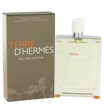 Hermes Terre D'Hermes Cologne 4.2 Oz Eau Tres Fraiche Eau De Cologne Spray image 3