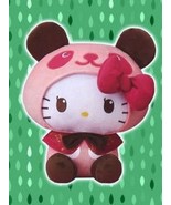 Japan Panda Hello Kitty Classical Ribbon Big Plush ver.2 - 35cm Valentin... - $52.72