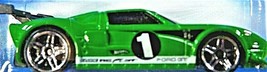 Hot Wheels #157 HW Racing 9/10 FORD GT LM Green w/Chrome Pr5 Spoke Wheels 2010 - £2.53 GBP
