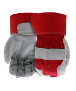 Boss B71011-XL Guard Split Cowhide Leather Palm Work Gloves, 1 Pair, Red... - $21.32 CAD