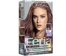 L&#39;oreal Paris Hair Color Feria Permanent 721 Dusty Mauve Hair Color 2-pa... - £19.43 GBP