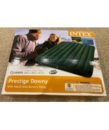Intex Queen 8.75&quot; Prestige Downy Airbed Mattress with Hand-Held Battery ... - $65.63 CAD