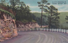 US Highway 62 Eureka Springs AR Carroll County Arkansas Postcard D16 - £2.35 GBP