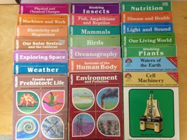 Set of 21 MILKEN science books with activity sheets and full colored overheads - £31.76 GBP