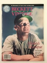 Beckett Sports Vintage November 1997 #12 Mickey Mantle No Label VG - £14.83 GBP