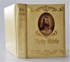 1971 vintage BIBLE authorized KING JAMES VERSION clarified edition ot nt red let - £27.59 GBP