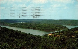 Scenic View of the Ozarks from Thunder Mountain MO Postcard PC196 - £8.64 GBP