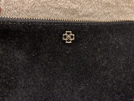 Ann Taylor Black Suede Hand Bag Purse - $34.64