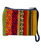 Cute coin purse, little wallet with zipper. Gift from Bolivia. - £12.10 GBP