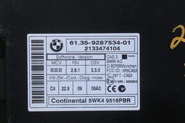 2011-15 BMW X1 Z4 2.0 N20 DME Control Module Computer Ecu Ecm CAS3 & Fob 8626899 image 5