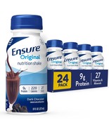 Ensure Original Dark Chocolate Nutrition Shake | Meal Replacement Shake ... - $67.99