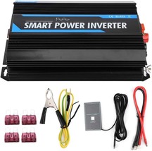 Power Inverter Car Inverter, 2000W 12V To 220V Pure Sine Wave Power Voltage - $238.99