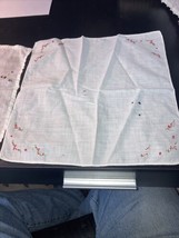 Two Vintage Ladies Handkerchiefs - $12.49