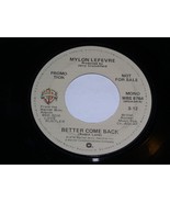Mylon Lefevre Better Come Back 45 RPM Record Warner Bros. Label 8764 PRO... - $188.43 MXN