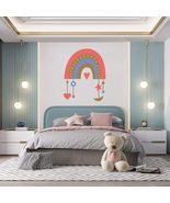 Boho Rainbow Wall Art with Colorful Boho Elements for Teen Room - Nurser... - £77.58 GBP