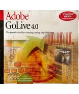 Adobe GoLive 4.0 Software Design Tools Kit Sealed NOS Educational Versio... - $109.40 CAD