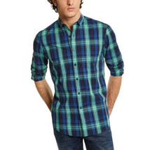 Club Room Mens Regular-Fit Quick-Dry Performance Stretch Plaid Shirt - $17.00