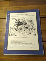 1996 Fantasy Rules! A Chipco Game - £26.80 GBP