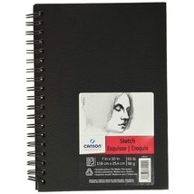 Canson Artist Series Sketch Book Paper Pad, for Pencil and Charcoal, Aci... - £29.13 GBP