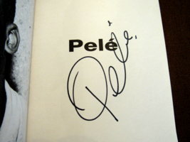 Pele Brazil Cosmos Brazil Soccer Hof Signed Auto Autobiography 2006 Hc Book Jsa - £553.94 GBP