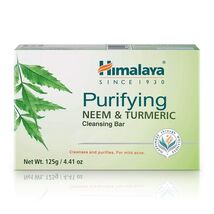 Himalaya Purifying Neem &amp; Turmeric Cleansing Bar for Clean 4.41 Oz (125 gm) - $6.93