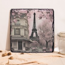 Square Lithograph (Stone) Sweet Paris Series 3 Home Decor Wall Art Displ... - £23.97 GBP