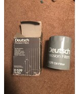 Deutsch Oil Filter D 539  New Old stock - $114.21 MXN