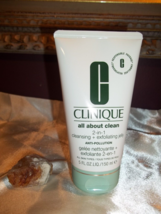 Clinique All About Clean 2-in-1 Cleansing + Exfoliating Jelly - Full Size - £14.00 GBP