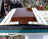 Boat Coachroof Sliding Cabin marine fiberglass Cover crowned - £154.92 GBP