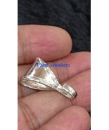 New Medium Solid Open Loop Bail 925 Silver Findings Fix Yourself Repair ... - $739.57 MXN