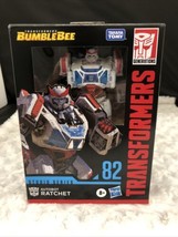 Hasbro Studio Series 82 Deluxe Class Transformers Bumble Bee Autobot Ratchet NEW - $24.99