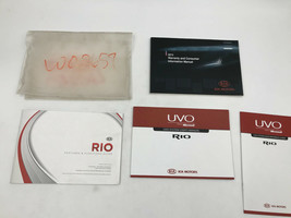 2013 Kia Rio Owners Manual Set with Case OEM H02B19008 - £17.39 GBP