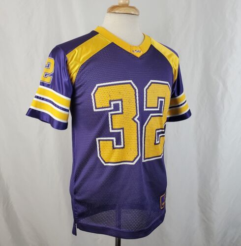 Primary image for Colosseum Athletics LSU Tigers Youth Jersey Sz M 12-14 Purple #32 Louisiana
