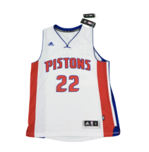 New Adidas M NBA Avery Bradley Autographed Detroit Pistons Basketball Jersey #22 - £62.26 GBP