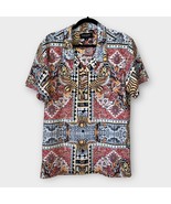 PACSUN Multicolor 100% Maximalism Baroque Print Collar Button-Up Shirt M... - $53.10 CAD
