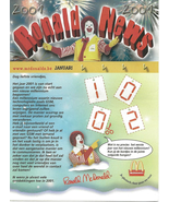 McDonald&#39;s - January 2001 - Ronald News - Belgium - $2.50