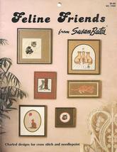 Feline Friends - Cross Stitch &amp; Needlepoint Designs from Susan Bates - $3.00