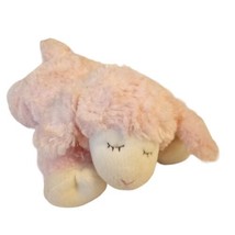 Baby Gund Winky Pink Lamb Lovey Soft Plush Stuffed Animal Baby Rattle Do... - £8.12 GBP
