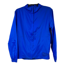 DKNY Jeans Mens Windbreaker Jacket Blue Long Sleeve Nylon Zip Up Pockets... - £34.27 GBP