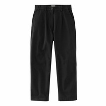 NWT Women Size 10 LL Bean Black Original Fit Cropped Wrinkle-Free Bayside Pants - £19.26 GBP