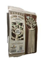 $10 Design Works Zenbroidery Macrame Wall Hanging Kit 4464 Tree Life New - £8.86 GBP