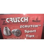 Drive Medical Crutch Tips, Black, 7/8 Inch sport tips - £11.68 GBP