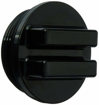 Hayward SP1022CBLK 1.5&quot; MIP Concrete Pool Drain Plug with O-Ring - Black - £9.40 GBP